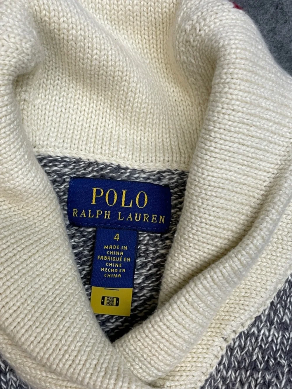 Polo by Ralph Lauren Girls' heavyweight knit Marled Sweater Dress skater skirt